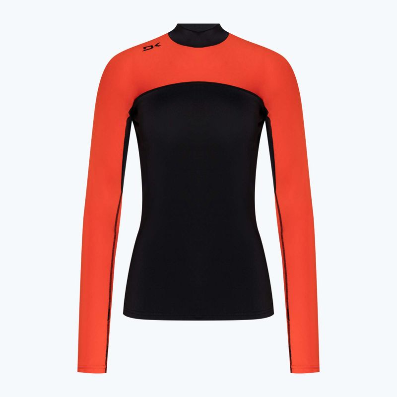 Лонгслів для плавання жіночий Dakine Hd Snug Fit Rashguard rippin red 3