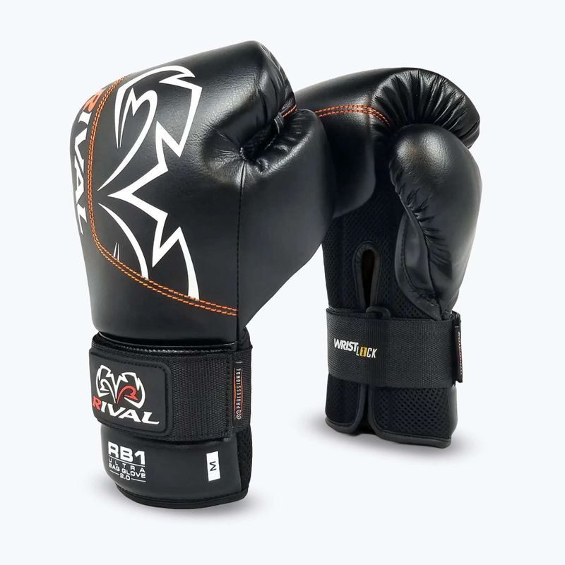 Рукавиці боксерські Rival RB1 Ultra Bag 2.0 black 2