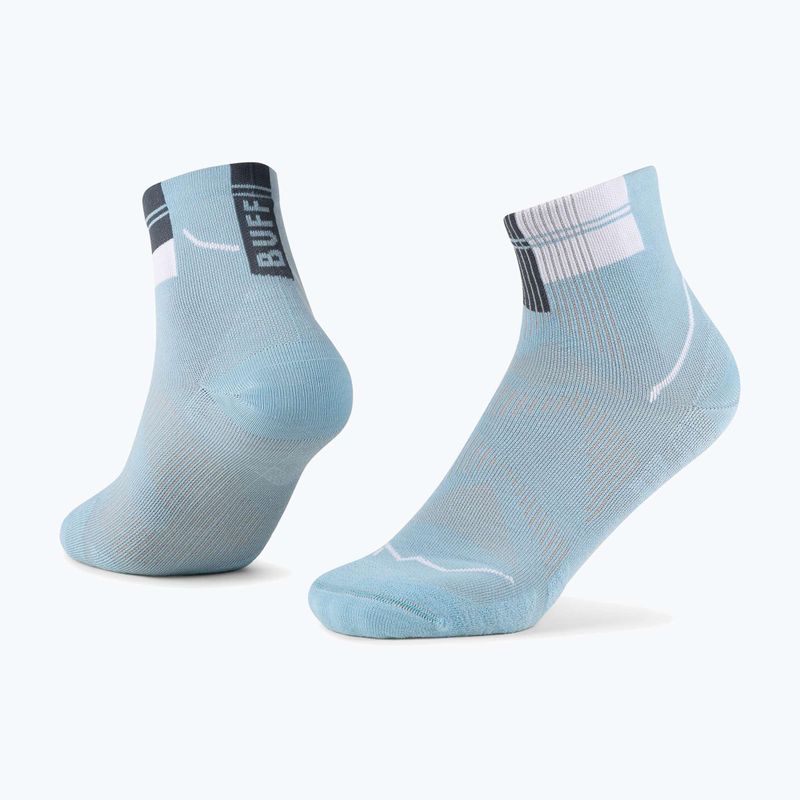 Шкарпетки BUFF CoolNet Quarter dusty blue 3