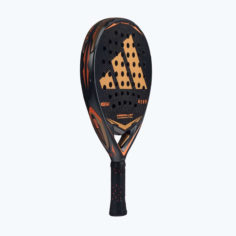Ракетка для паделя adidas Arrow Hit Carbon CTRL anthracite/orange 2