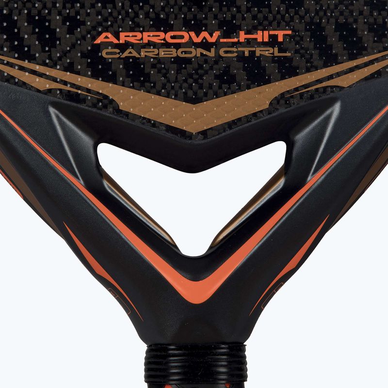 Ракетка для паделя adidas Arrow Hit Carbon CTRL anthracite/orange 7