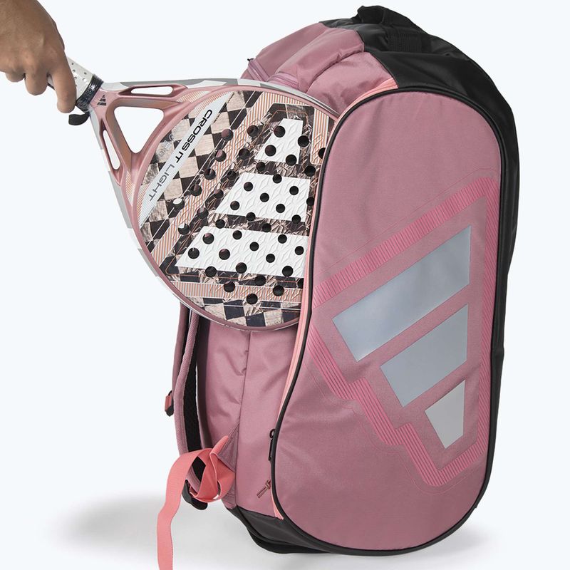Сумка для паделю adidas Pro Tour Racket Bag 2026 70 л pink/black 6