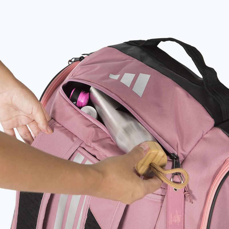 Сумка для паделю adidas Pro Tour Racket Bag 2026 70 л pink/black 9