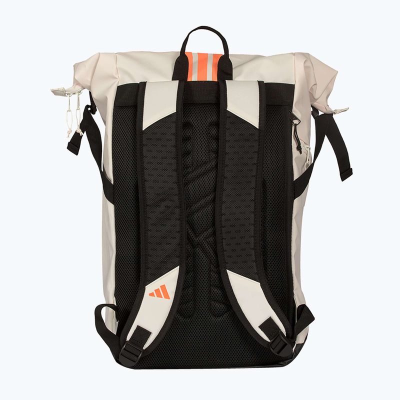 Рюкзак для паделю adidas Multigame 2026 48 л off white/orange 3