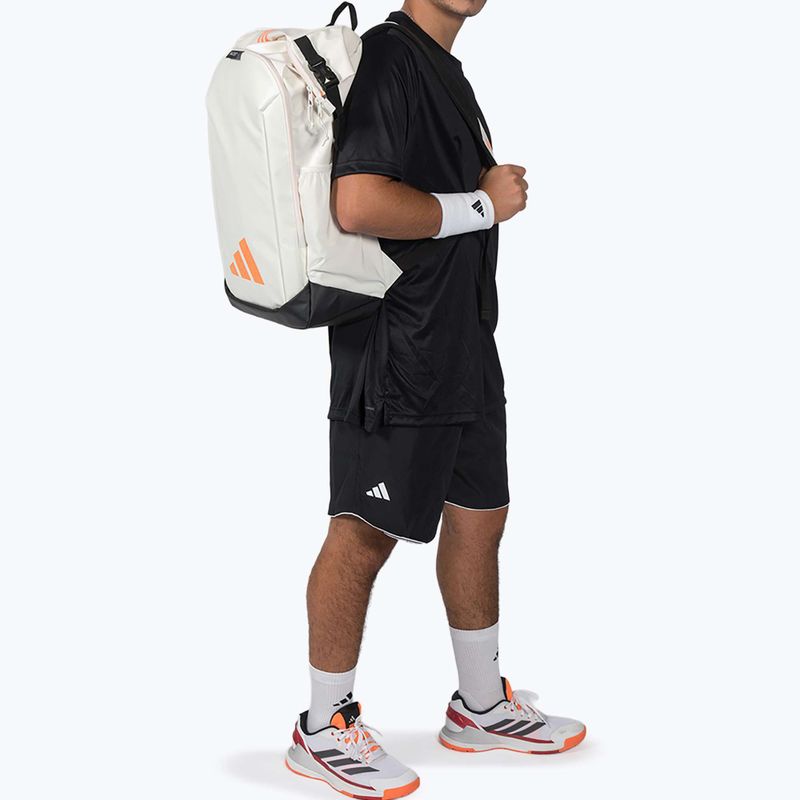 Рюкзак для паделю adidas Multigame 2026 48 л off white/orange 4