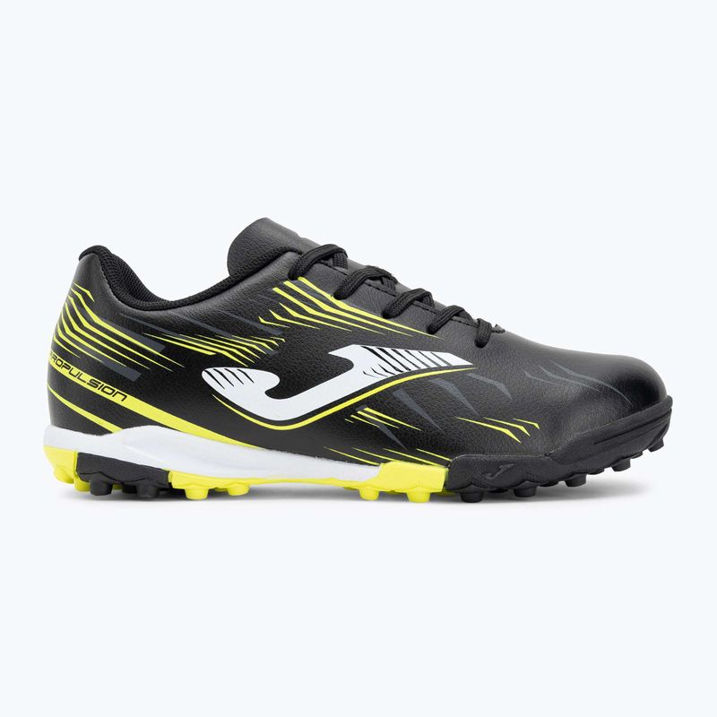 Кросівки футбольні дитячі Joma Propulsion Jr TF black 2