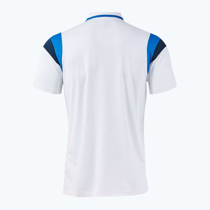 Футболка тенісна чоловіча Joma Terra Polo white/royal 2