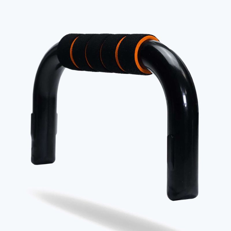 Ручки для віджимань GymBeam black/orange 3
