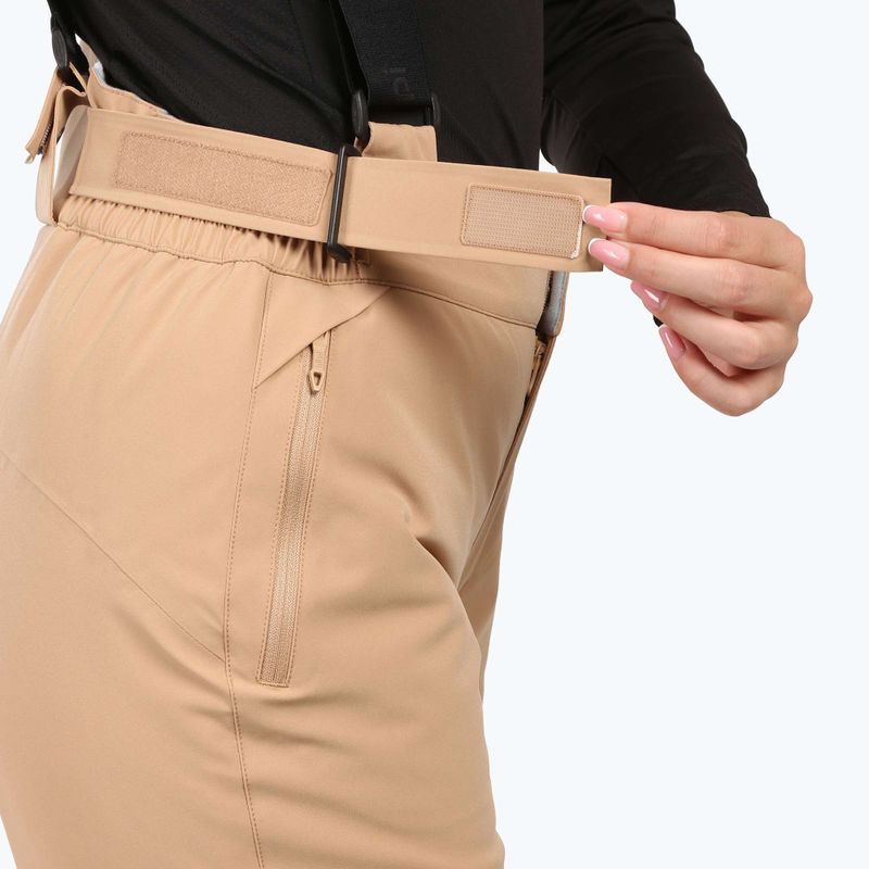 Штани гірськолижні жіночі Kilpi Elare beige 3