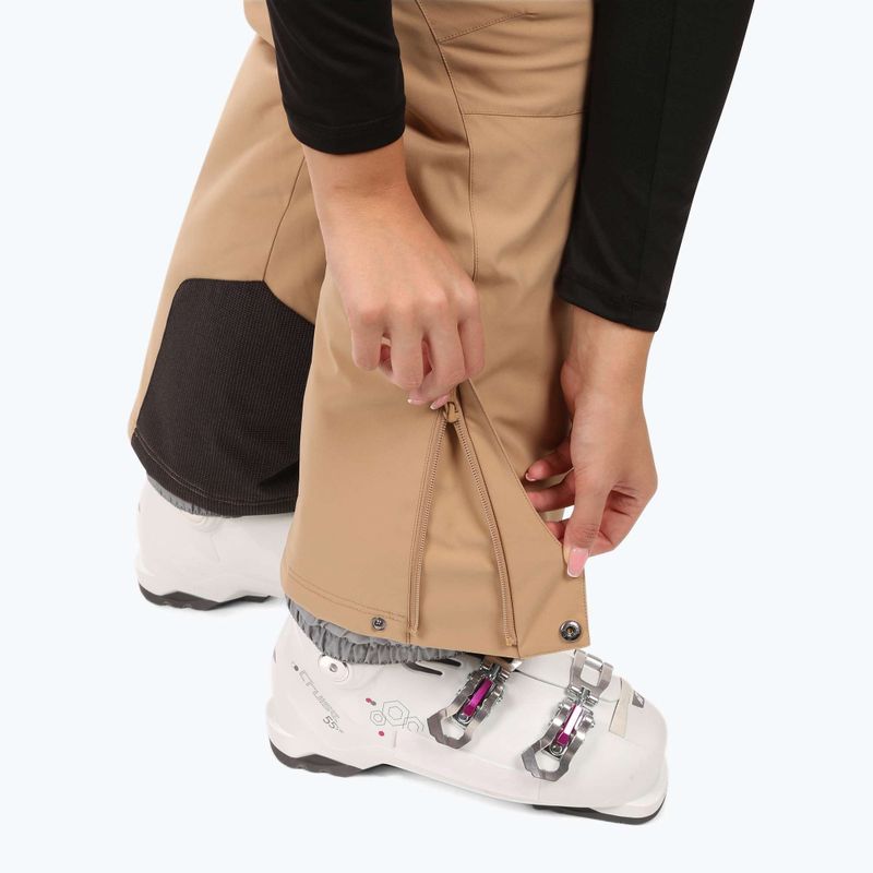 Штани гірськолижні жіночі Kilpi Elare beige 7
