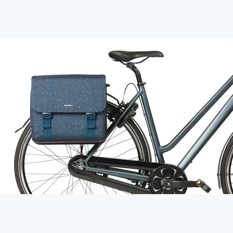 Сумка велосипедна Basil Flair Double Bag 35 л navy 6