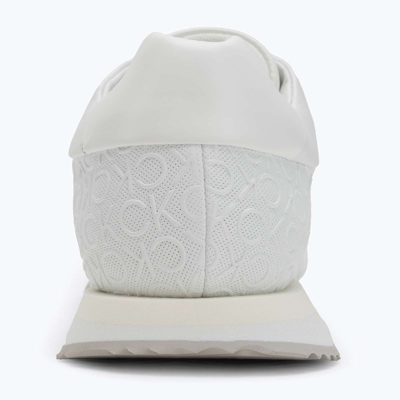 Кросівки жіночі Calvin Klein HW0HW02574 Runner Lace Up Mono Pu Triple Bright White 6