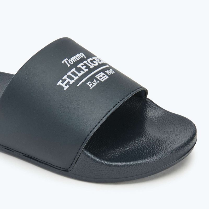Шльопанці чоловічі Tommy Hilfiger Embroid 85 Pool Slide desert sky 7