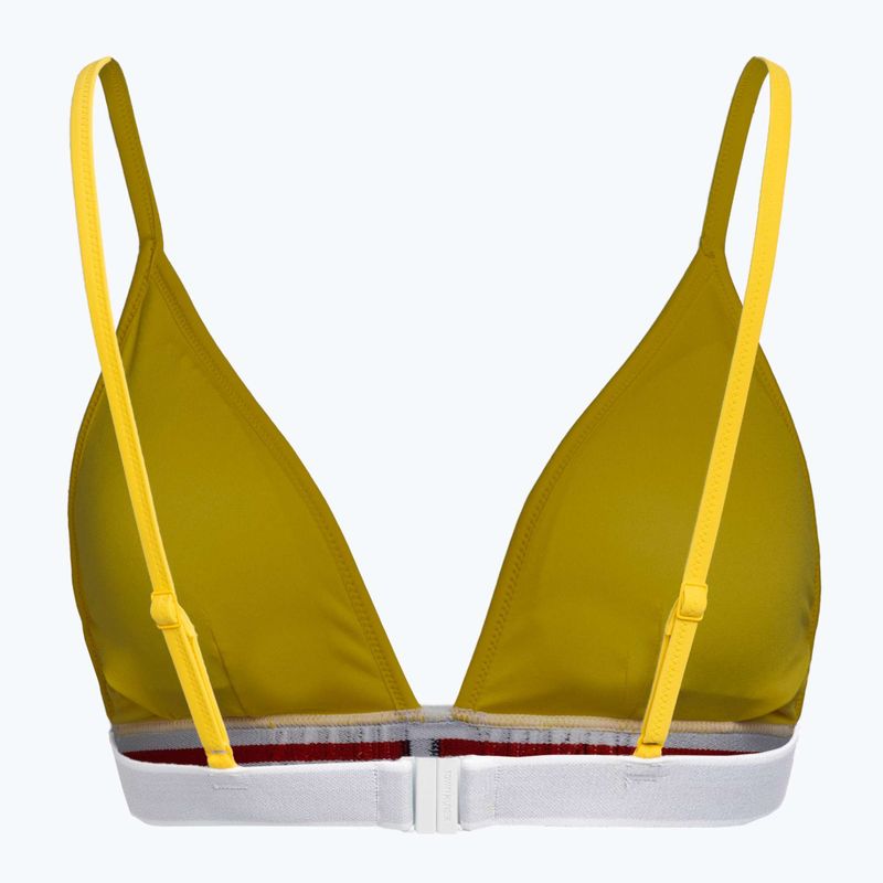 Купальник суцільний жіночий Tommy Hilfiger Triangle Rp yellow 2