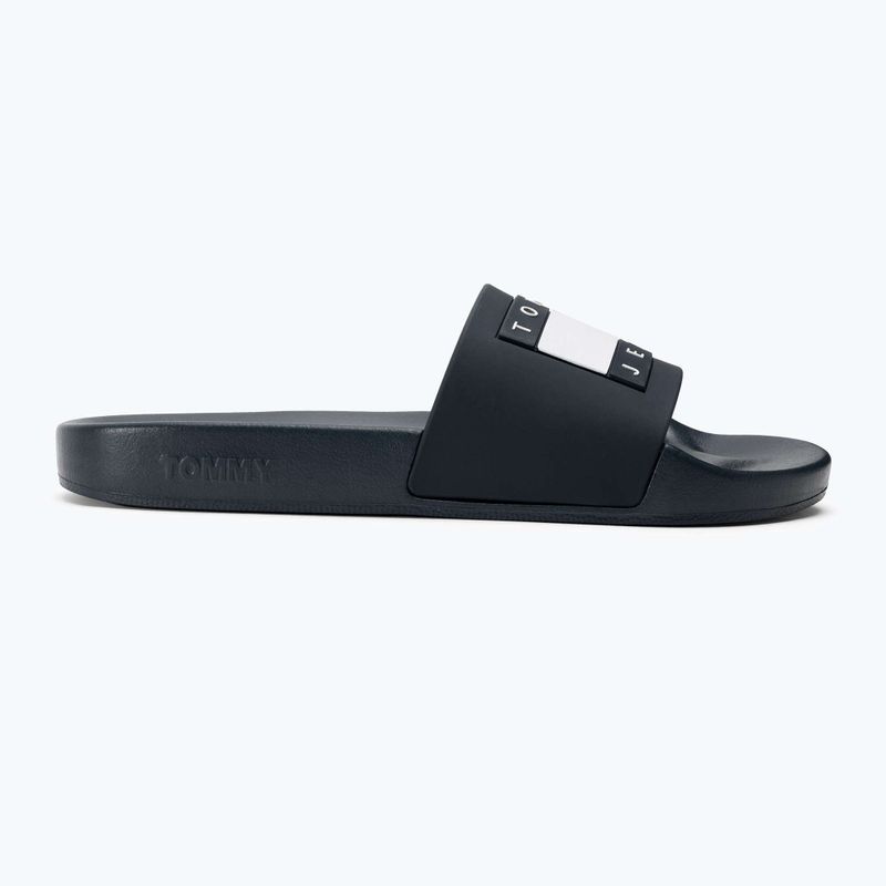 Шльопанці чоловічі Tommy Jeans Pool Slide Ess dark night navy 2