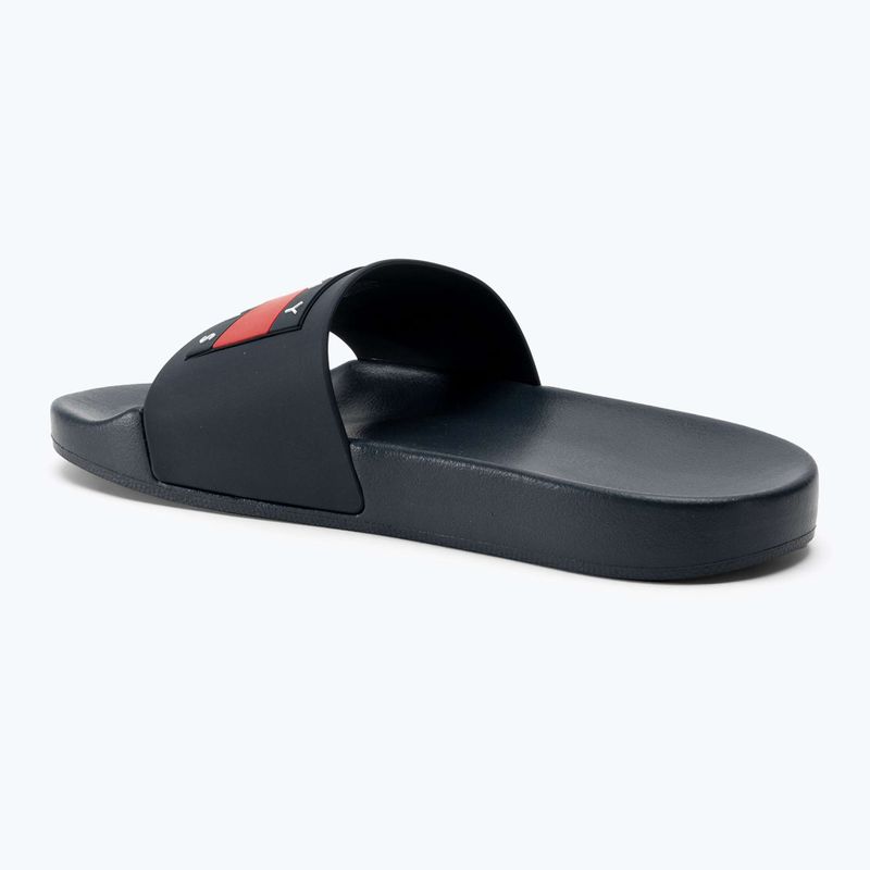 Шльопанці чоловічі Tommy Jeans Pool Slide Ess dark night navy 3