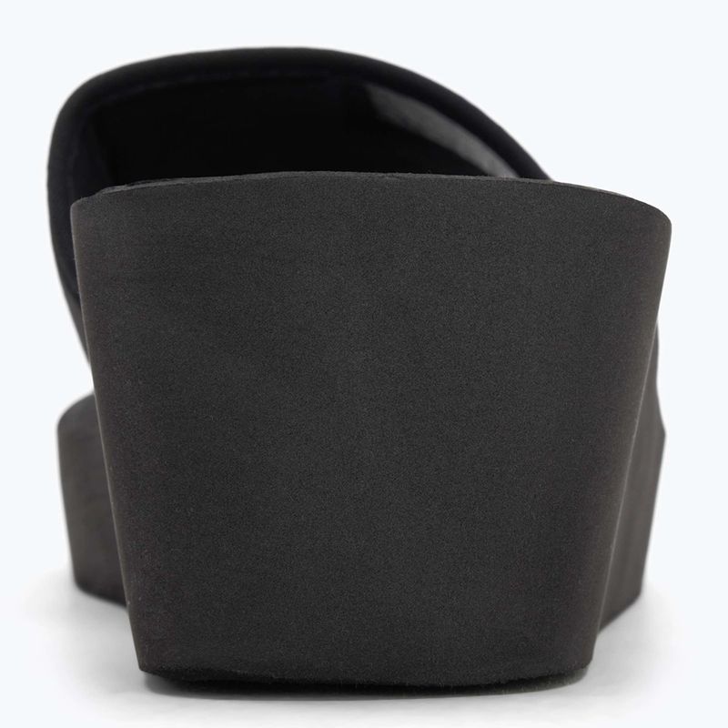 Шльопанці жіночі Calvin Klein YW0YW01725 Beach Wedge Slide Canvas triple black 6