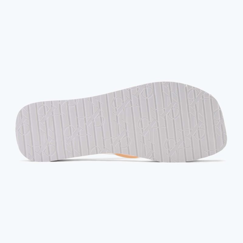 В'єтнамки жіночі Calvin Klein YW0YW01720 Thong+ Tpu Metallic whisper pink/bright white 4