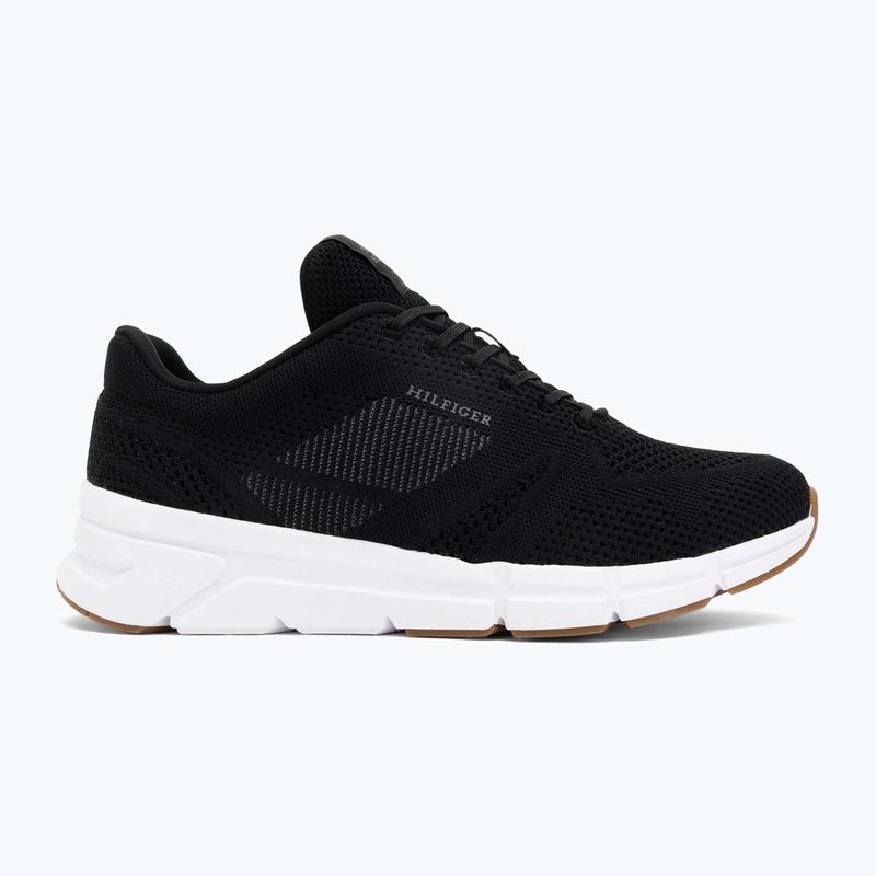Кросівки чоловічі Tommy Hilfiger Comfort Run Knit black 2
