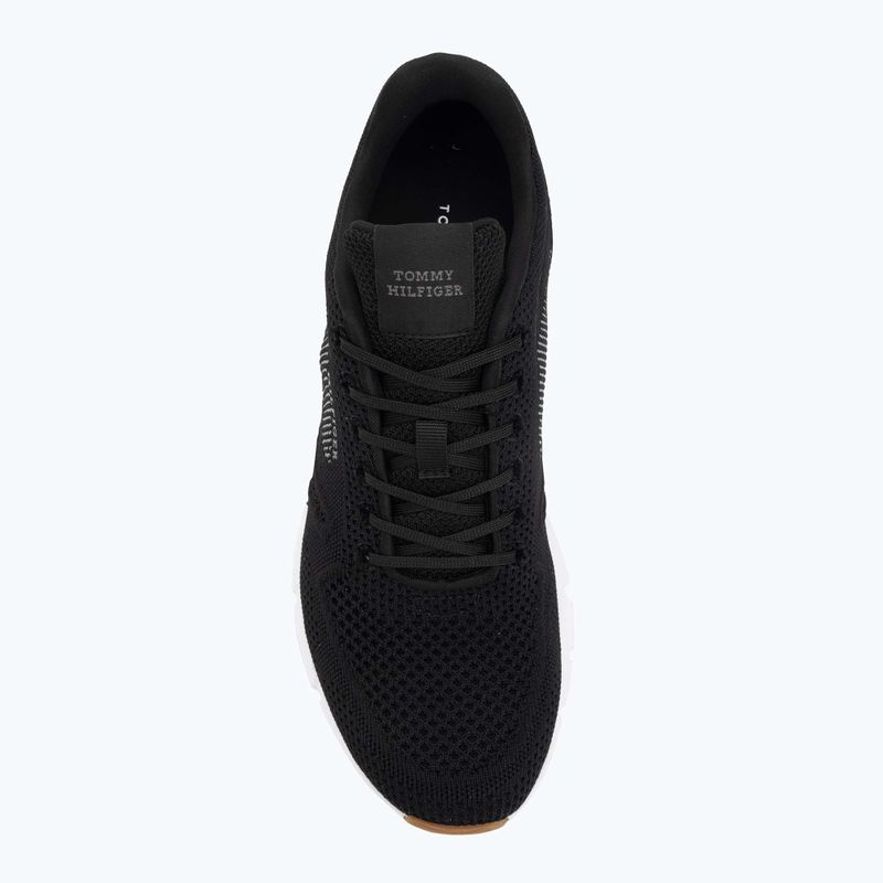 Кросівки чоловічі Tommy Hilfiger Comfort Run Knit black 5