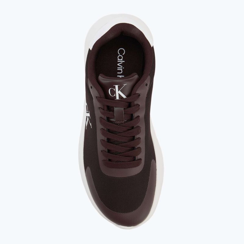 Кросівки жіночі Calvin Klein YW0YW01750 3 Eva Runner Mesh MG brown out/green haze 5
