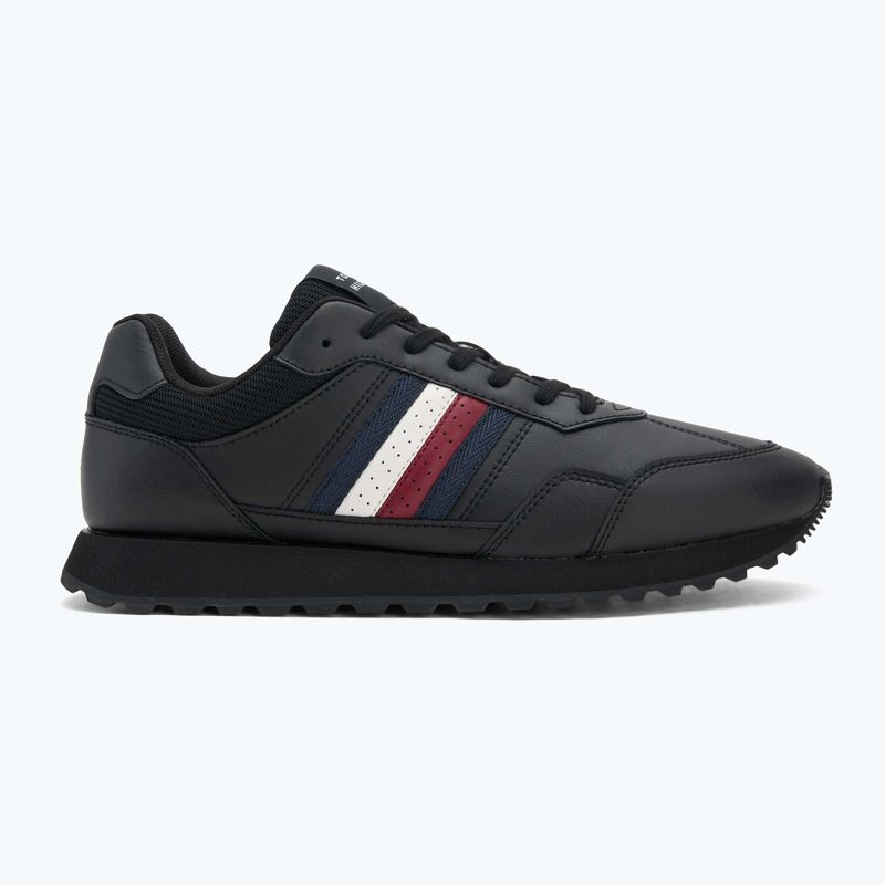 Кросівки чоловічі Tommy Hilfiger New Runner Eva Lth Stripes black 2