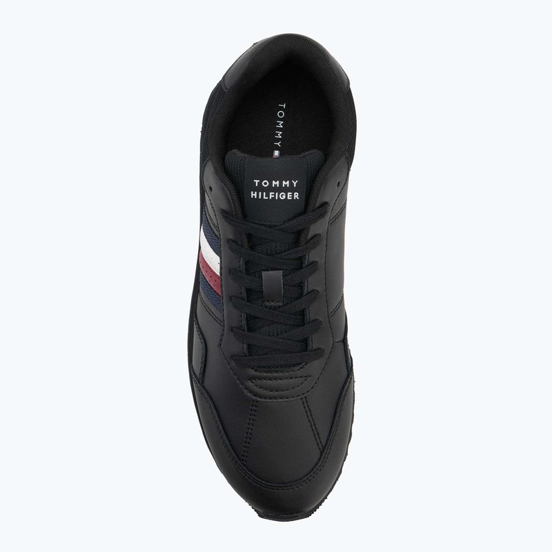 Кросівки чоловічі Tommy Hilfiger New Runner Eva Lth Stripes black 5