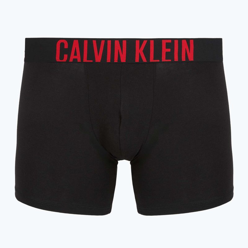 Труси Calvin Klein 000NB3609A Boxer Brief 3 пари black w/oatmeal logo/black w/age 4