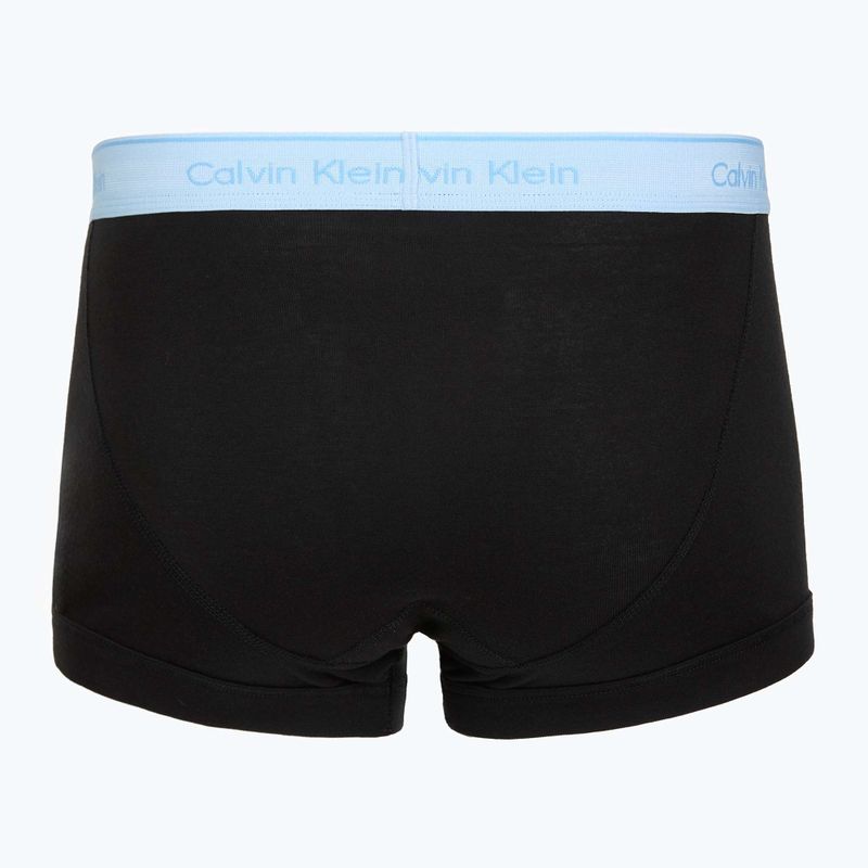 Труси Calvin Klein LV00NB1897 Trunk 5 пар black bodies w/black/misty grey/purple 3