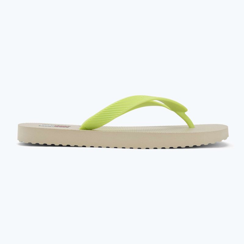 В'єтнамки жіночі Tommy Jeans Logo Summer white clay/lime essence 2