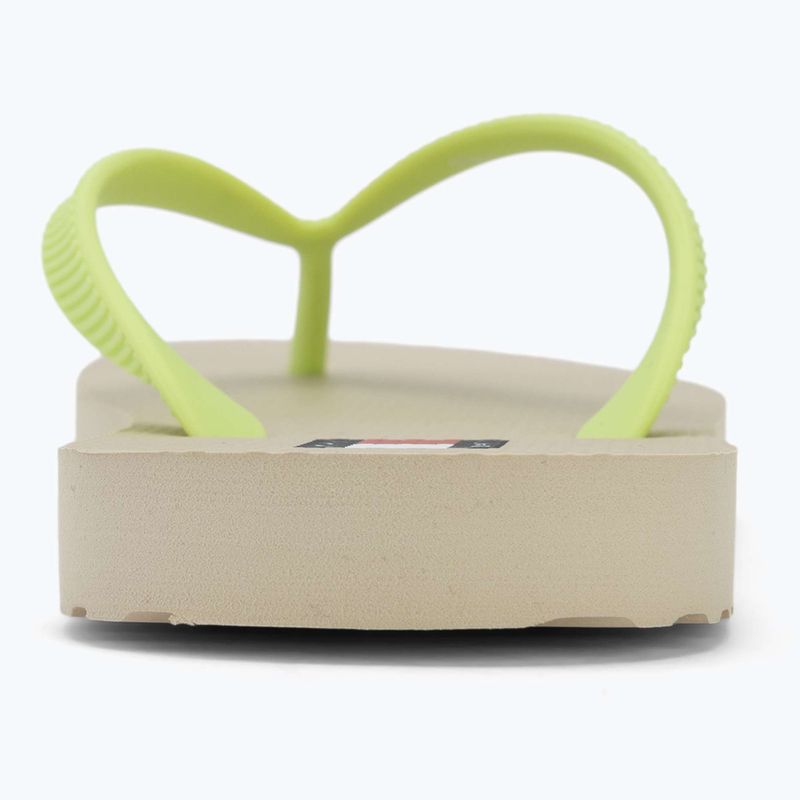В'єтнамки жіночі Tommy Jeans Logo Summer white clay/lime essence 6