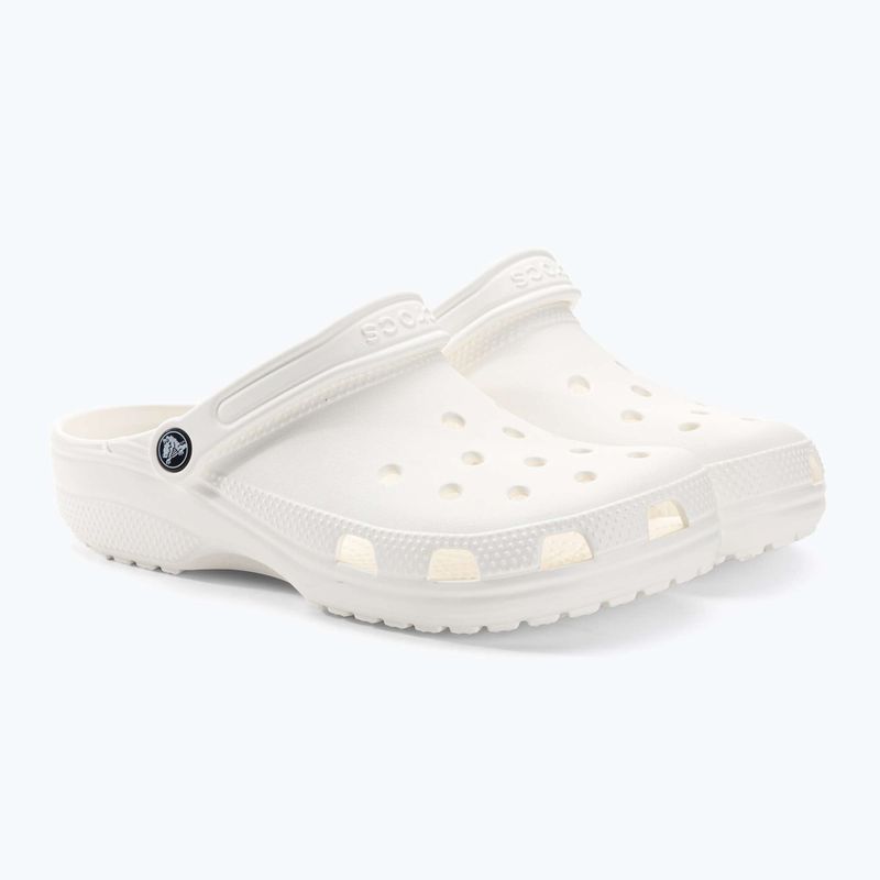 Чоловічі шльопанці Crocs Classic білі 5