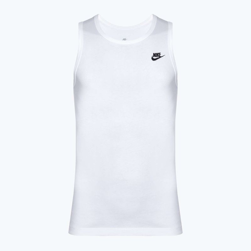 Топ чоловічий Nike Sportswear Club TT white/black