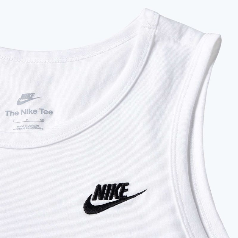 Топ чоловічий Nike Sportswear Club TT white/black 3