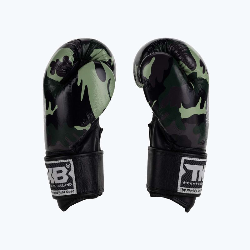 Рукавиці воксерські Top King Muay Thai Empower зелені TKBGEM-03A-GN 4