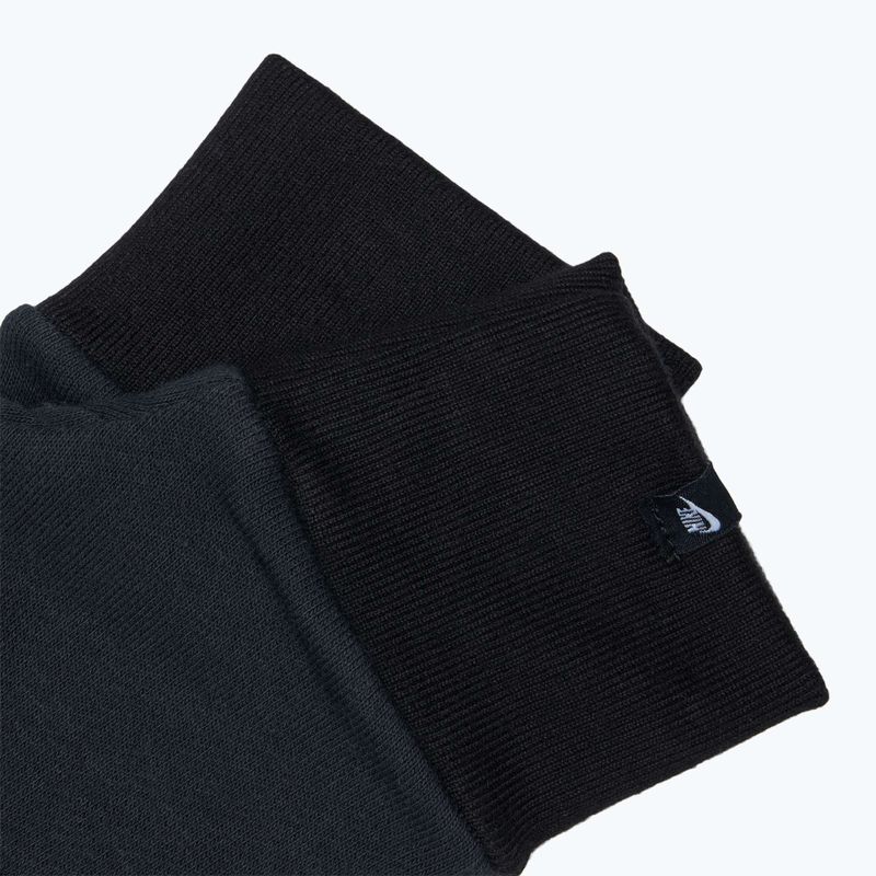 Рукавички для бігу жіночі Nike Club Fleece black/white 5