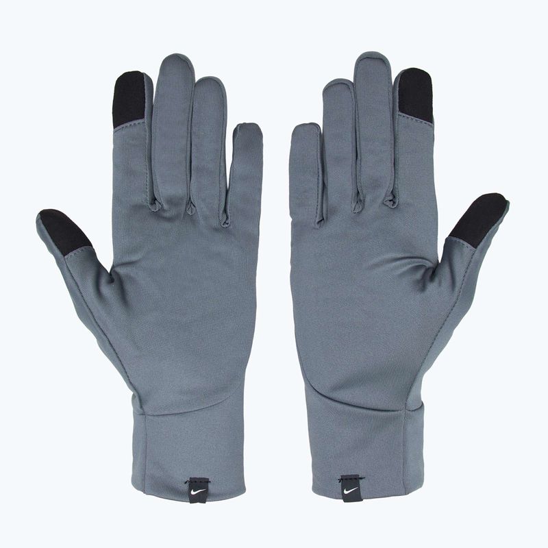 Рукавички для бігу чоловічі Nike Pacer Lightweight RG smoke grey/smoke grey/silver 3