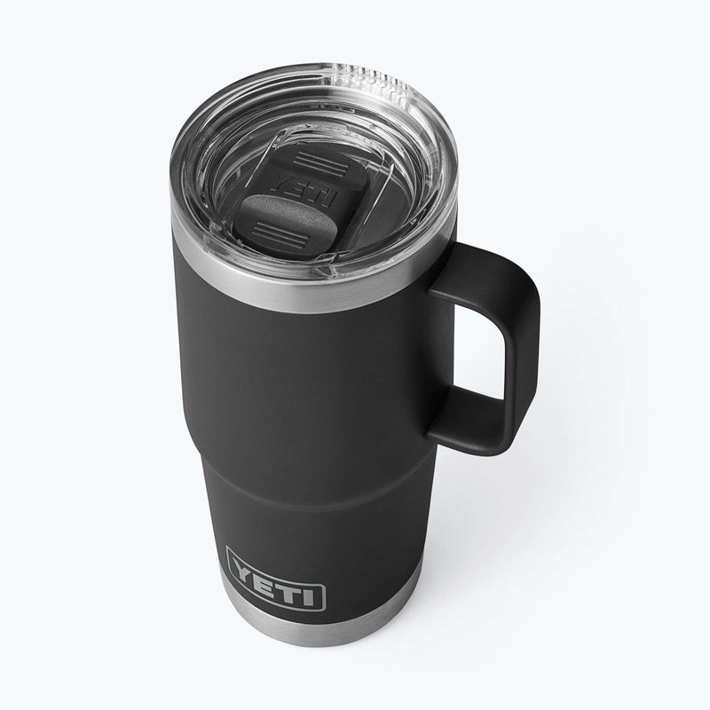 Термокружка YETI Rambler Travel Tumbler 591 ml black 3