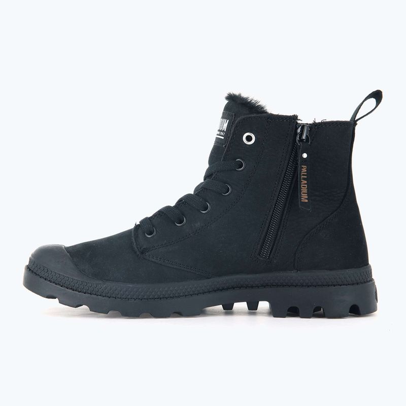 Черевики чоловічі Palladium Pampa HI ZIP WL black 10