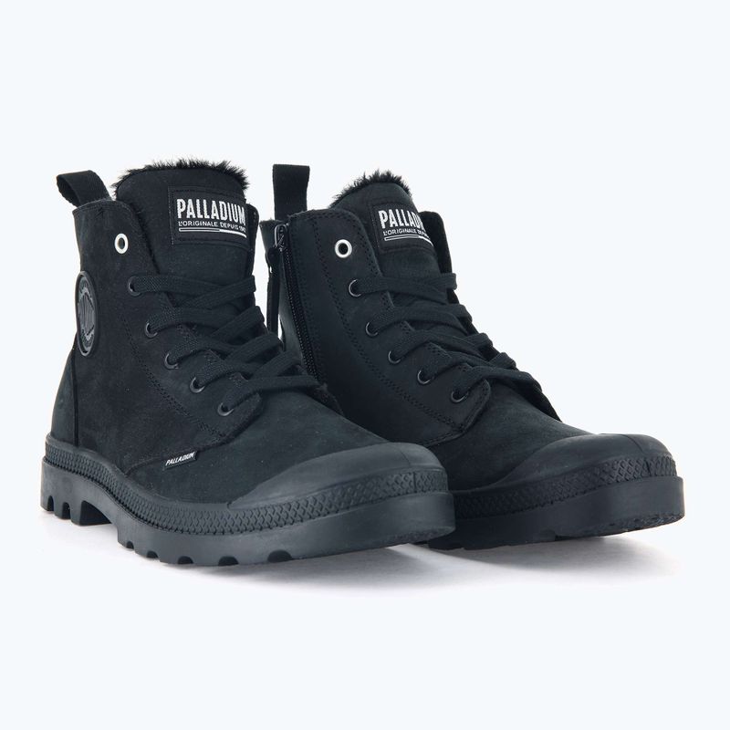 Черевики чоловічі Palladium Pampa HI ZIP WL black 11