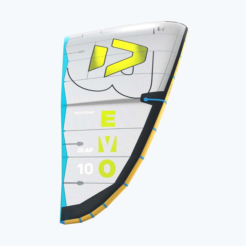Повітряний змій для кайтсерфінгу Duotone Evo D/LAB grey/lime 3