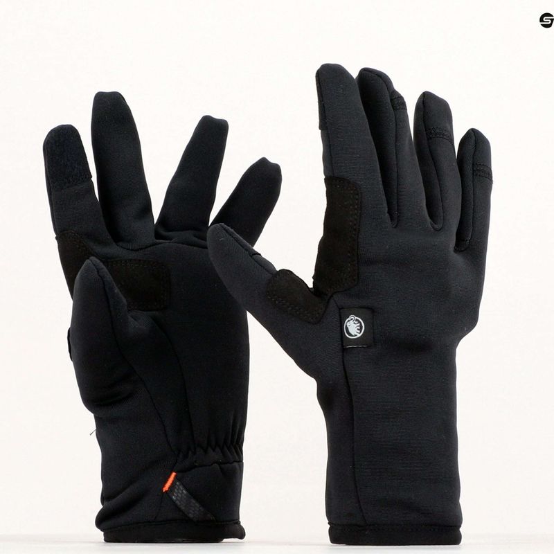 Рукавиці трекінгові Mammut Fleece Pro black 8