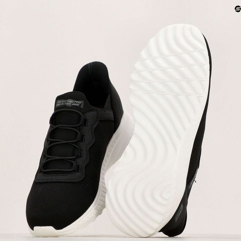 Кросівки чоловічі SKECHERS Slip-ins Bobs Squad Chaos Daily Hype black 9