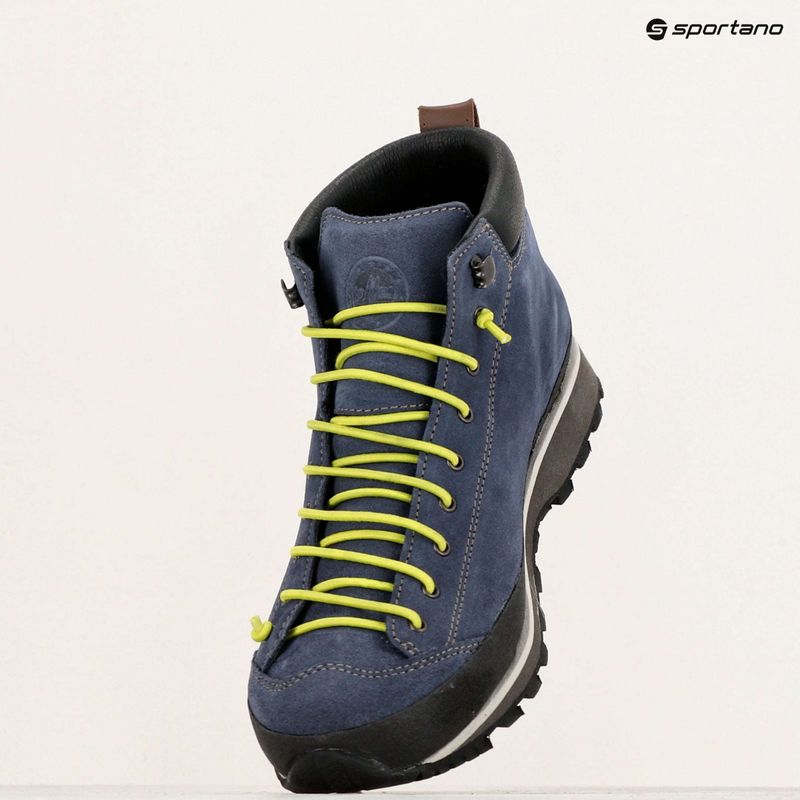 Чоловічі туристичні черевики Lomer Bio Naturale Mid Mtx Suede прапор/лайм 10