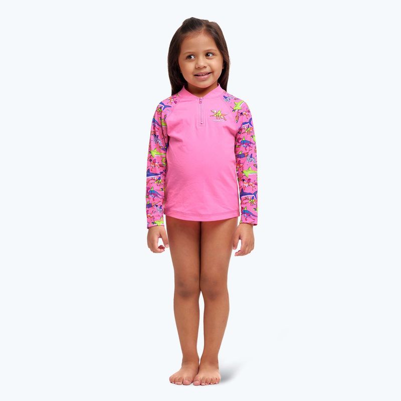 Кофта + Труси для плавання дитячі Funkita Zippy Rashie & Brief learner lane 7
