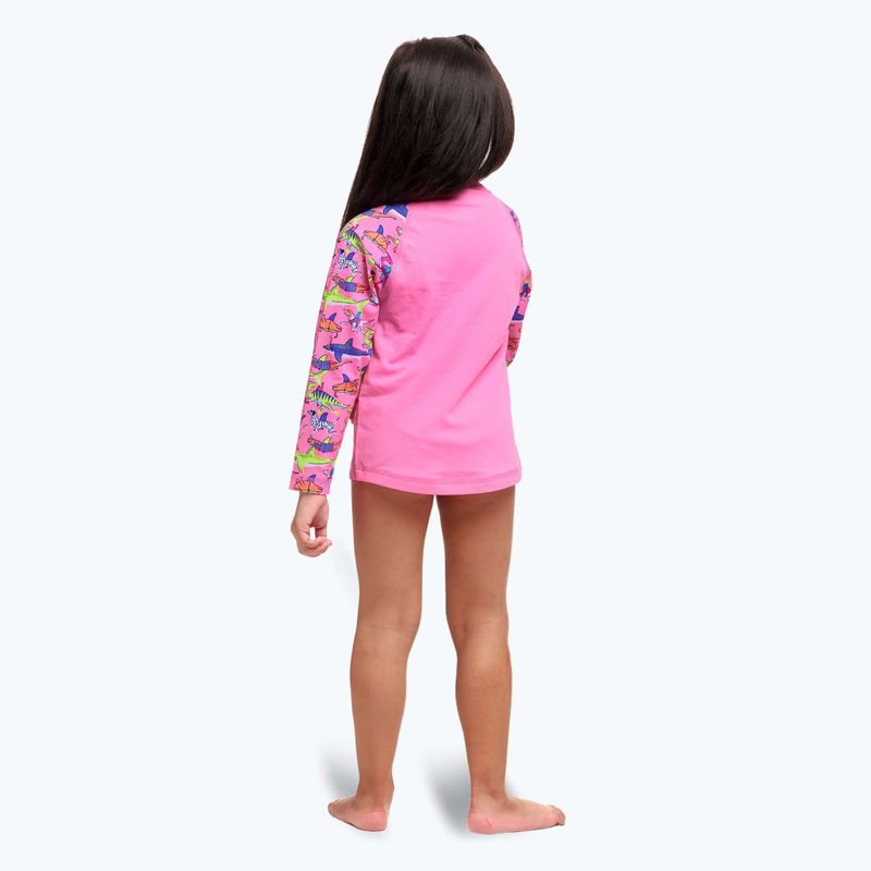 Кофта + Труси для плавання дитячі Funkita Zippy Rashie & Brief learner lane 8