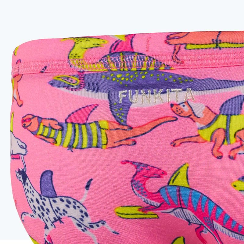 Кофта + Труси для плавання дитячі Funkita Zippy Rashie & Brief learner lane 4