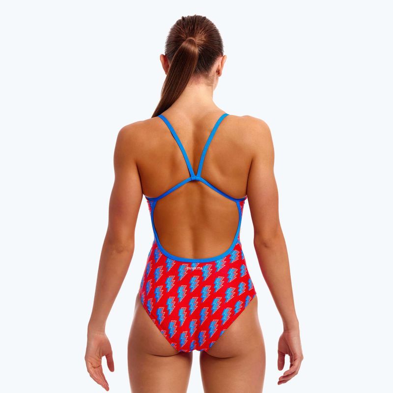 Купальник суцільний жіночий Funkita Single Strap One Piece hot volt 4