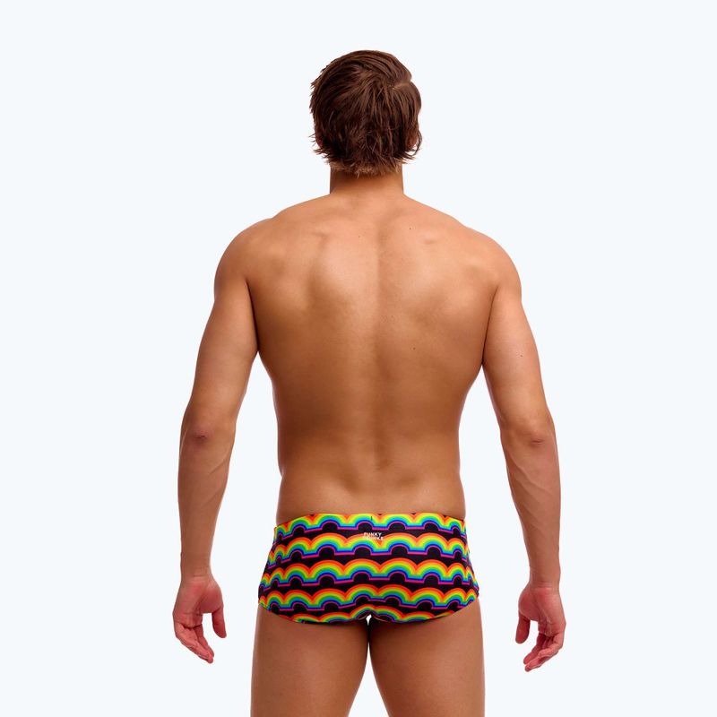 Плавки чоловічі Funky Trunks Sidewinder Trunks rainbowie 4