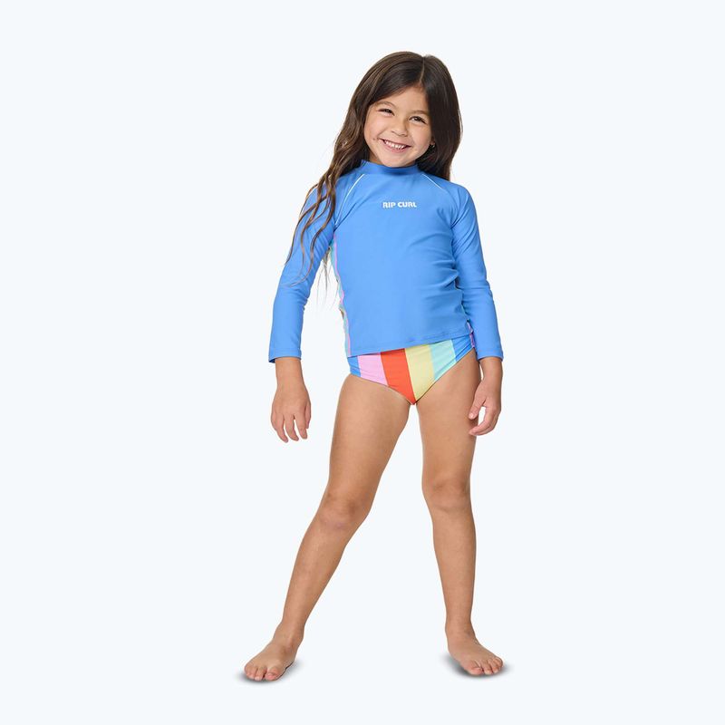 Футболка для плавання дитяча Rip Curl Sunshine Revival Rashie cornflower blue 7
